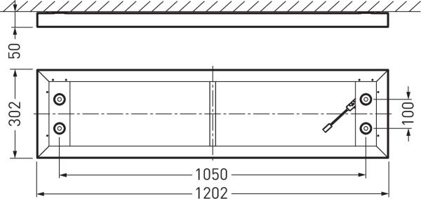 TRILUX 2350 G4 D2 PW19 40/30/ML-8MC ET LED-Deckenanbauleuchte 8537340 – Bild 6